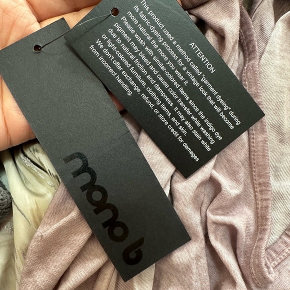 Mono B open back overlay flowy muscle tank - Picture 7 of 8